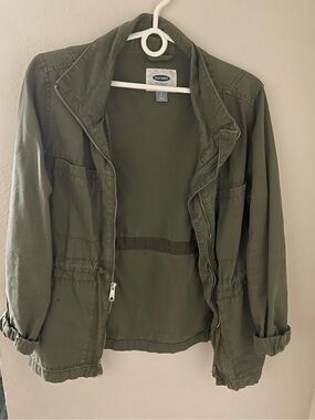 Old Navy Military-Inspired Olive Jacket
